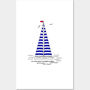 Gone Sailing Graphic Posters and Art